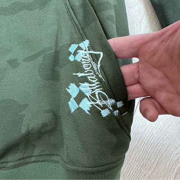 Men’s Billabong Zip Up Camo Sweater/Jacket sz M-L - Picture 4 of 7